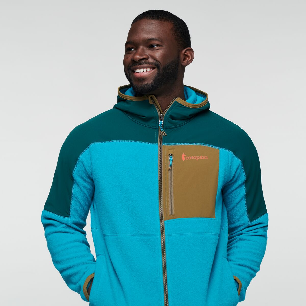 Abrazo Hooded Full-Zip Fleece Jacket - Men's — image 9