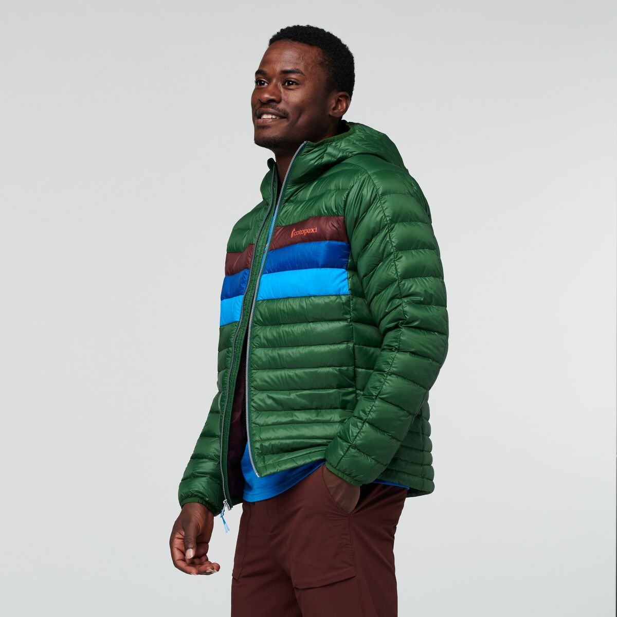 Fuego Hooded Down Jacket - Men's — image 15