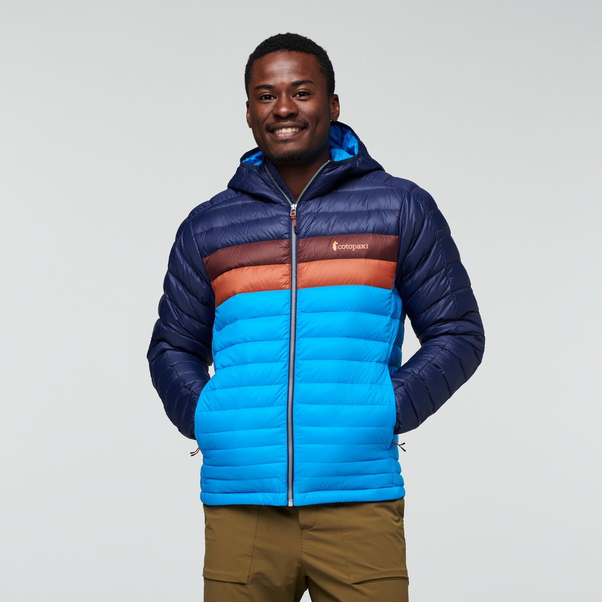 Fuego Hooded Down Jacket - Men's — image 7