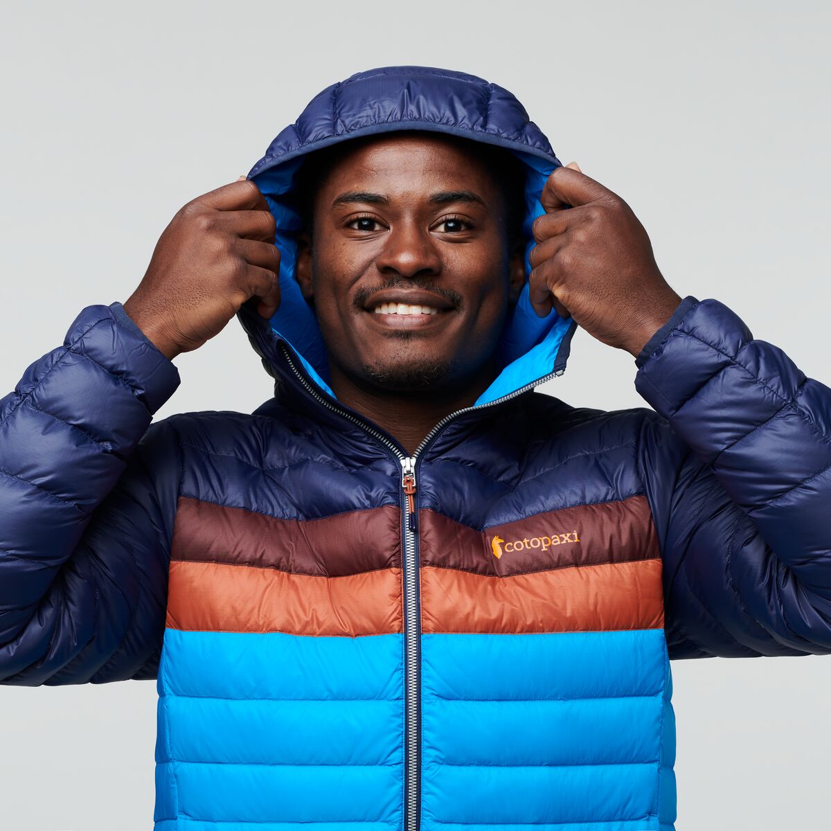 Fuego Hooded Down Jacket - Men's — image 11