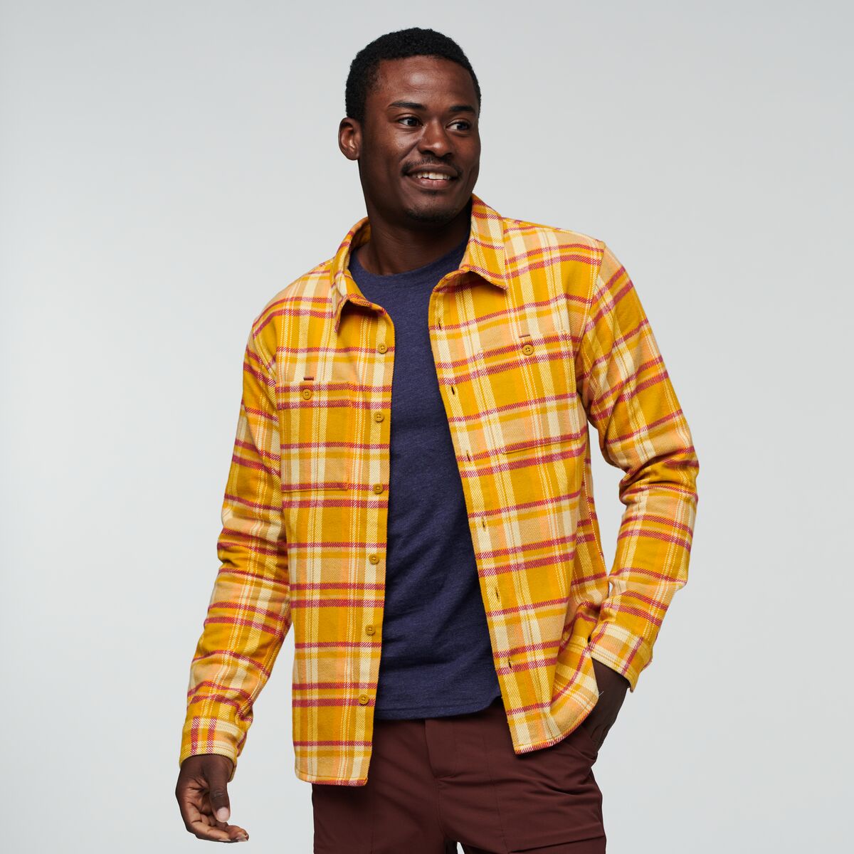Mero Organic Flannel Shirt - Men's — image 1