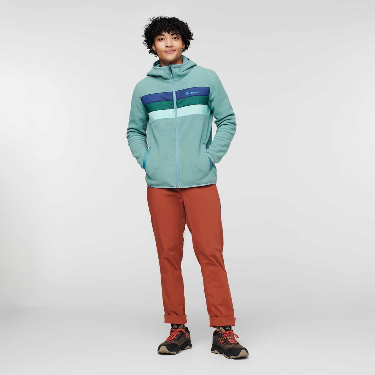 Teca Fleece Hooded Full-Zip Jacket - Men's — image 2