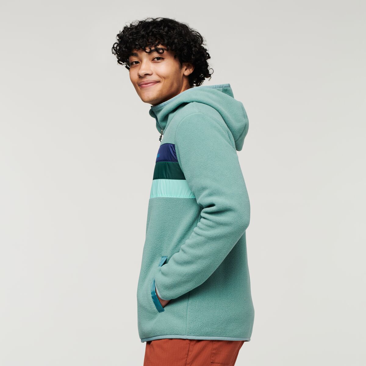 Teca Fleece Hooded Full-Zip Jacket - Men's — image 3