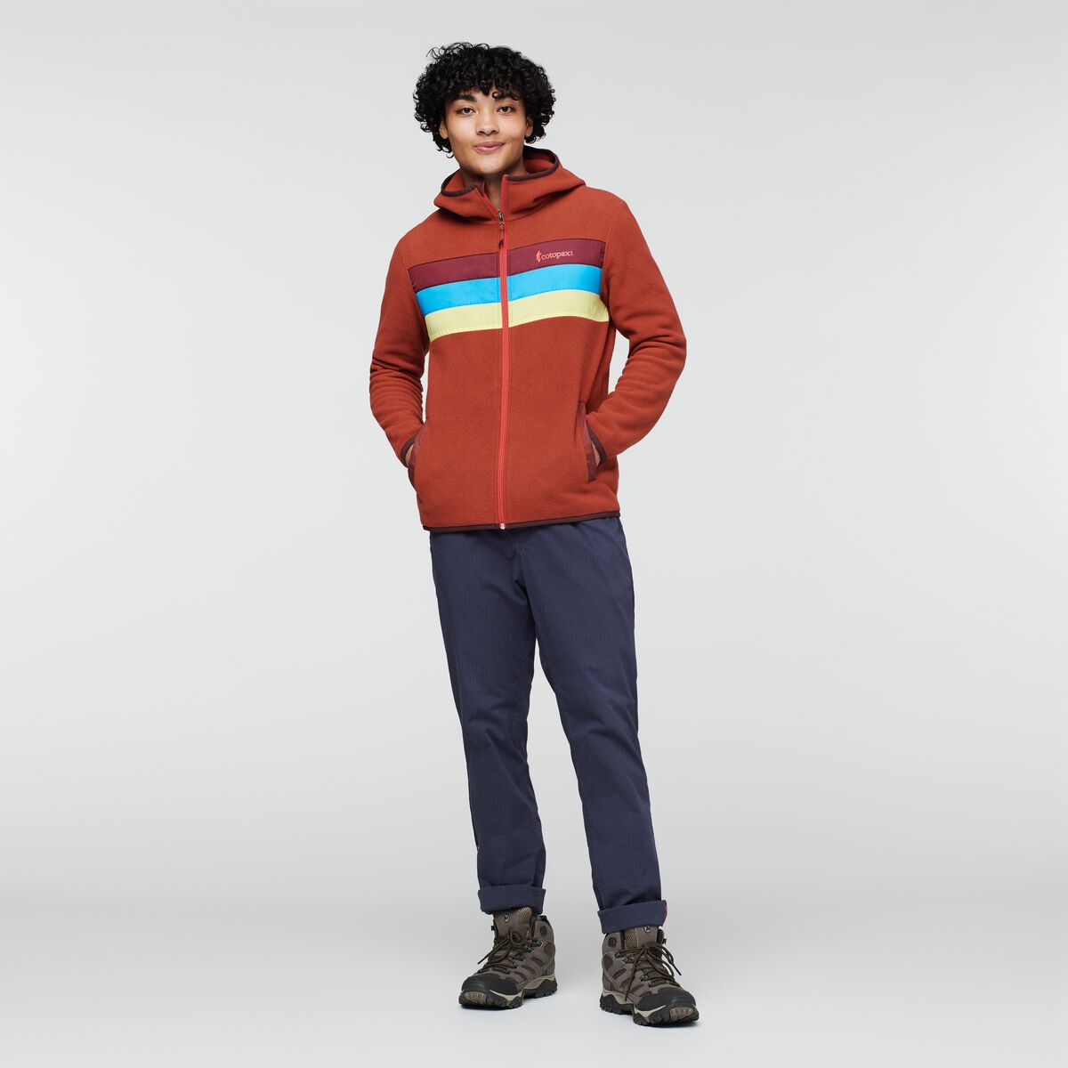 Teca Fleece Hooded Full-Zip Jacket - Men's — image 9