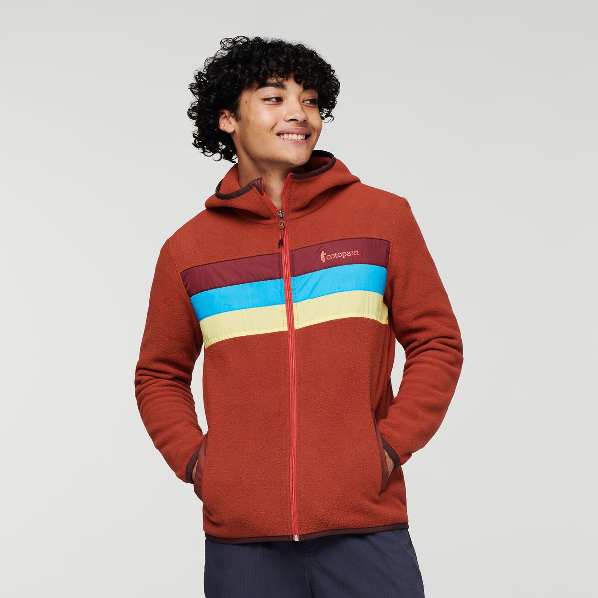 Teca Fleece Hooded Full-Zip Jacket - Men's — image 8
