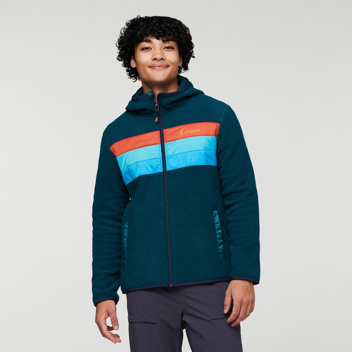Teca Fleece Hooded Full-Zip Jacket - Men's — image 2