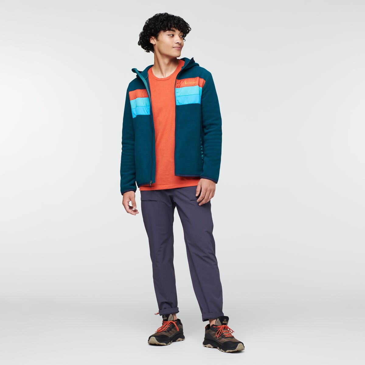 Teca Fleece Hooded Full-Zip Jacket - Men's — image 3
