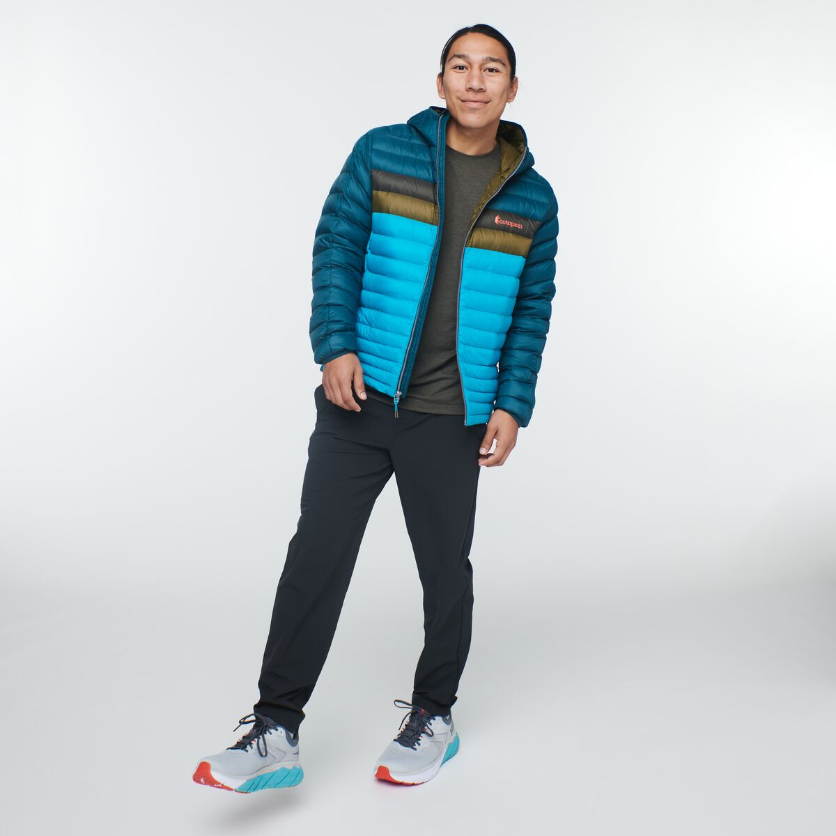 Fuego Hooded Down Jacket - Men's — image 20