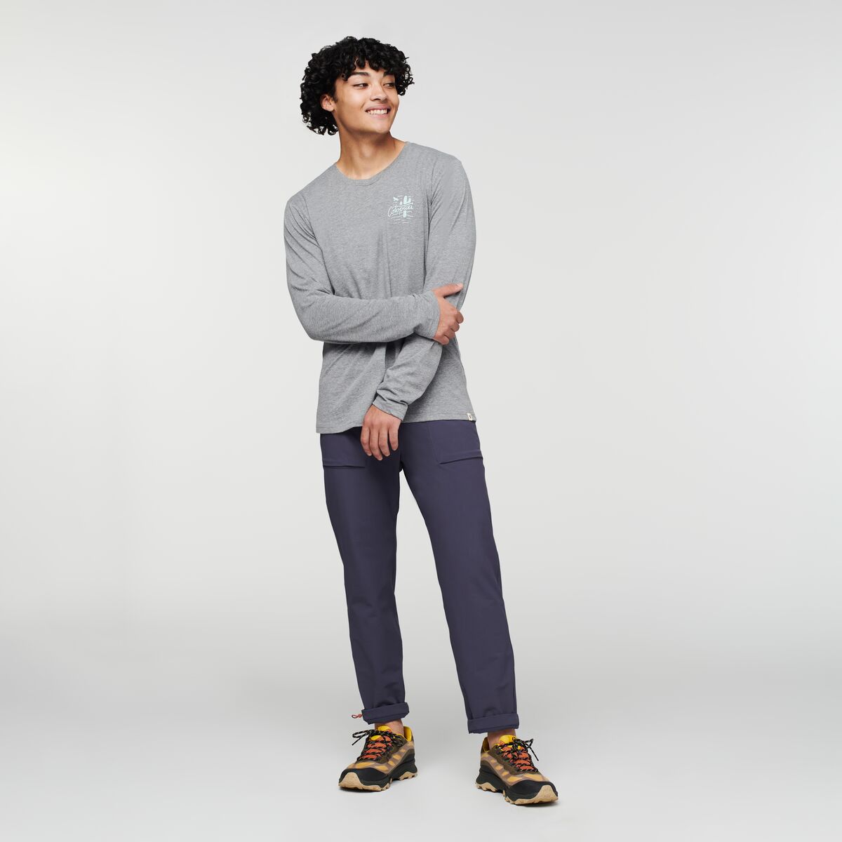 Hello Llama Long-Sleeve T-Shirt - Men's — image 3