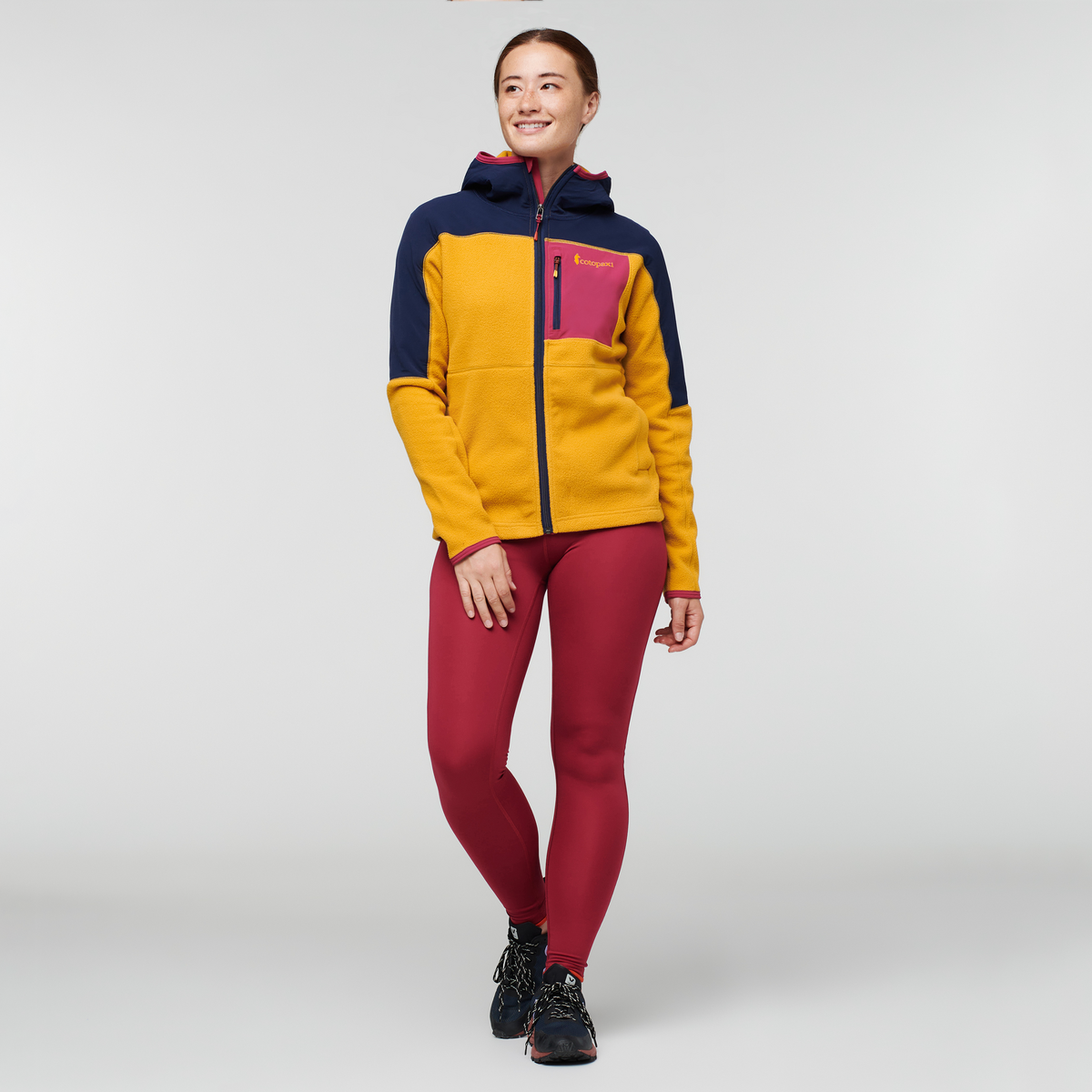 Abrazo Hooded Full-Zip Fleece Jacket - Women's black — image 9