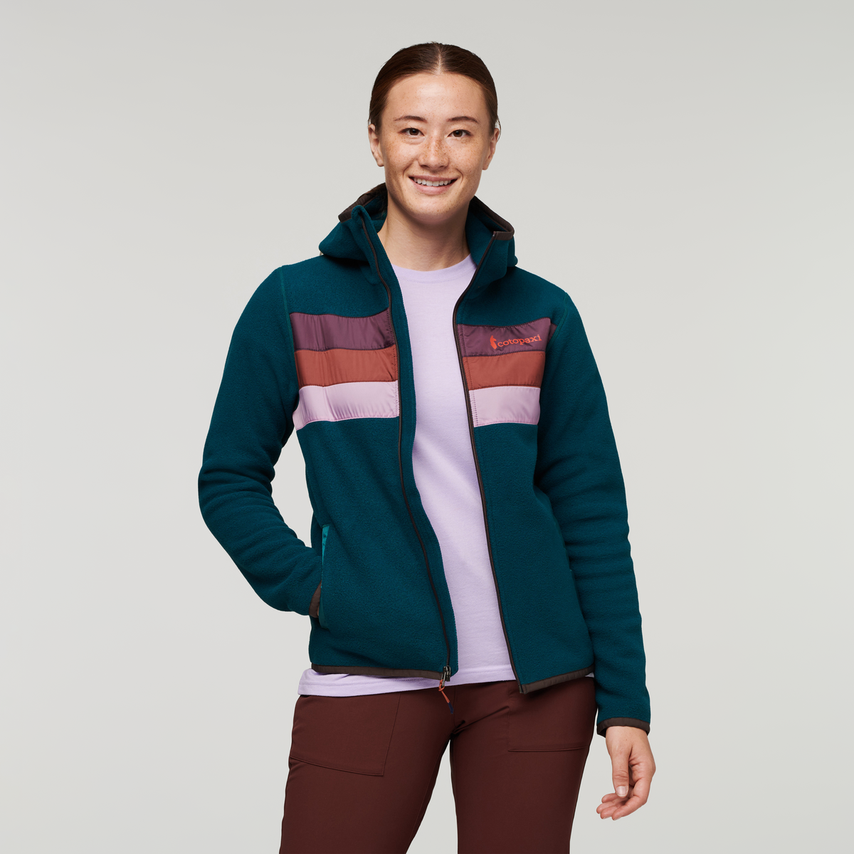 Teca Fleece Hooded Full-Zip Jacket - Women's — image 7