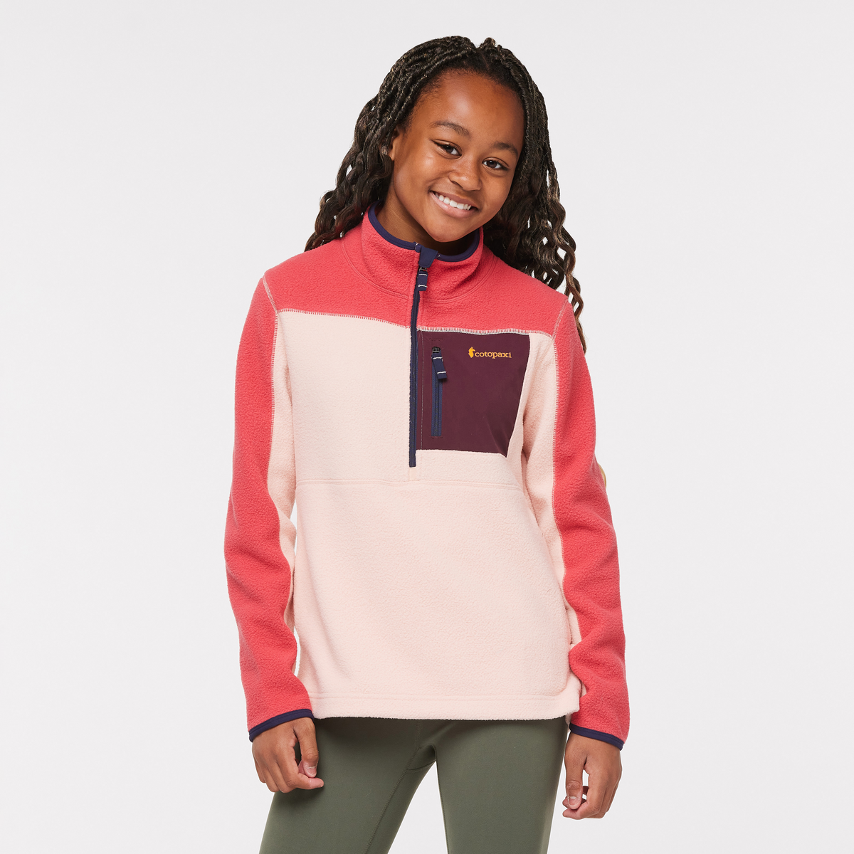 Abrazo Half-Zip Fleece Jacket - Kids' — image 1