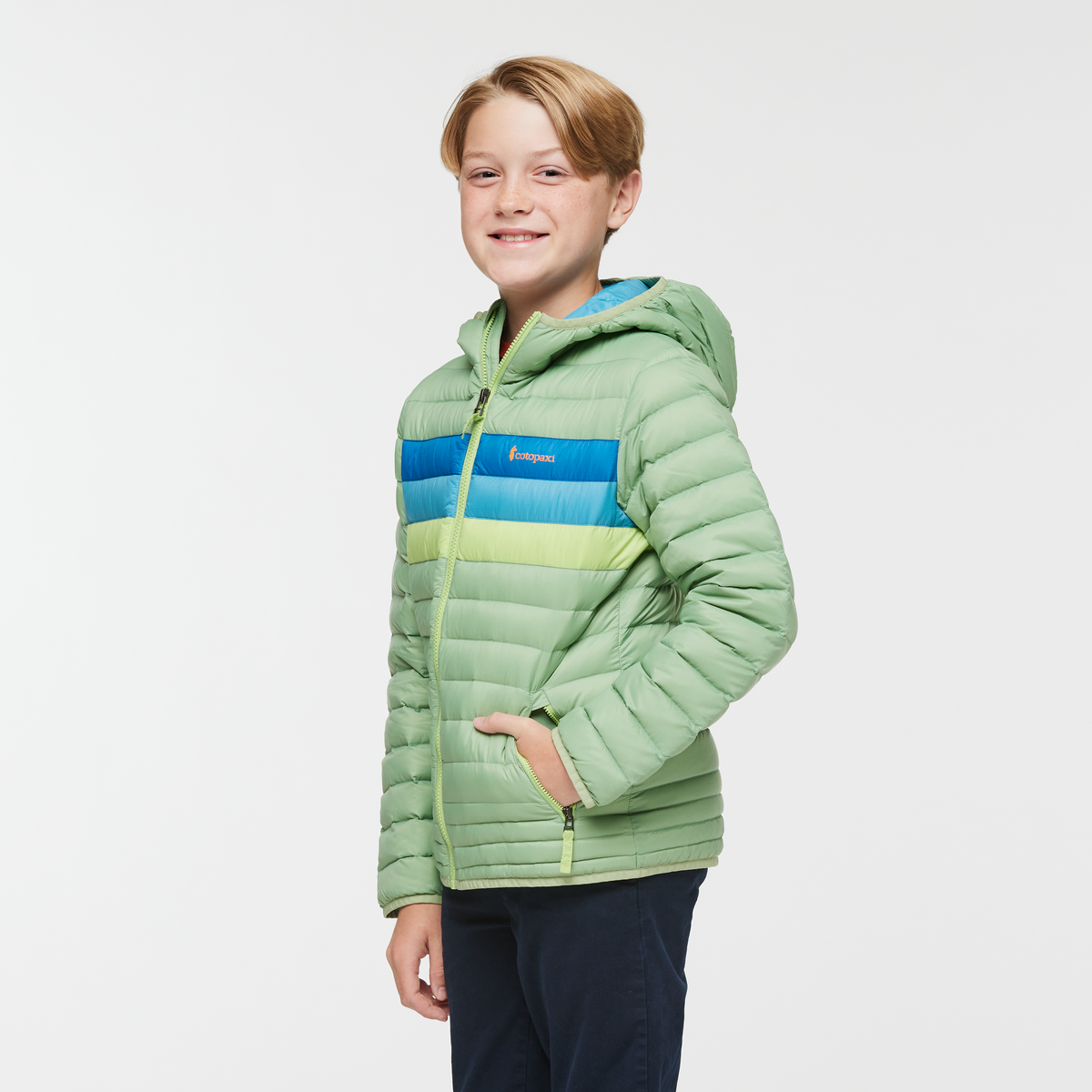 Fuego Hooded Down Jacket - Kids' — image 11