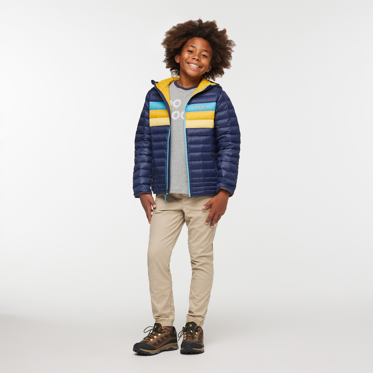 Fuego Hooded Down Jacket - Kids' — image 2