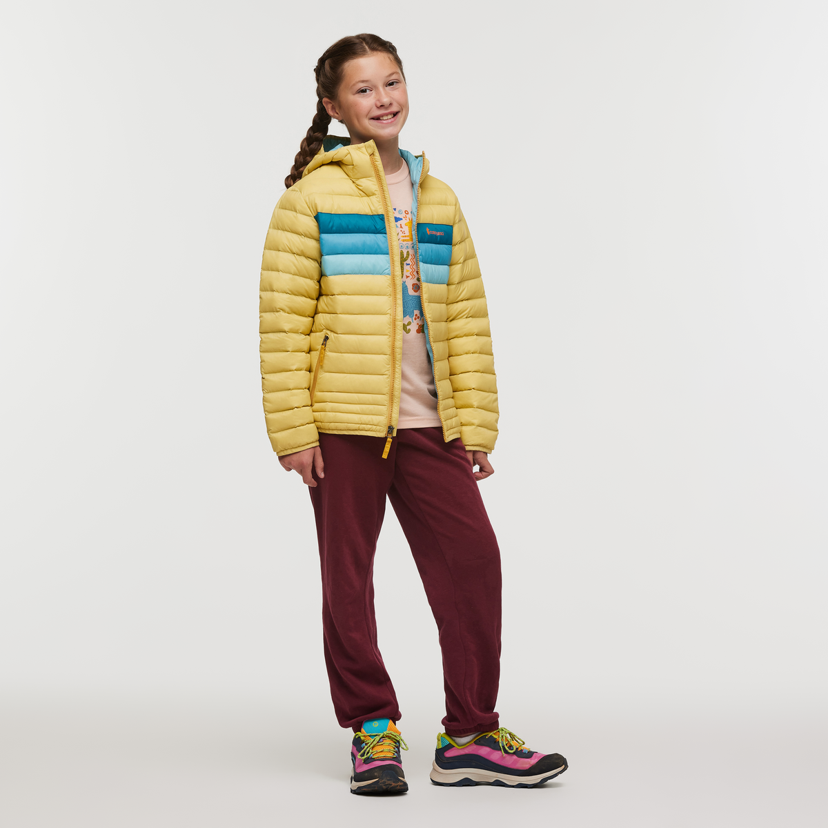 Fuego Hooded Down Jacket - Kids' — image 24