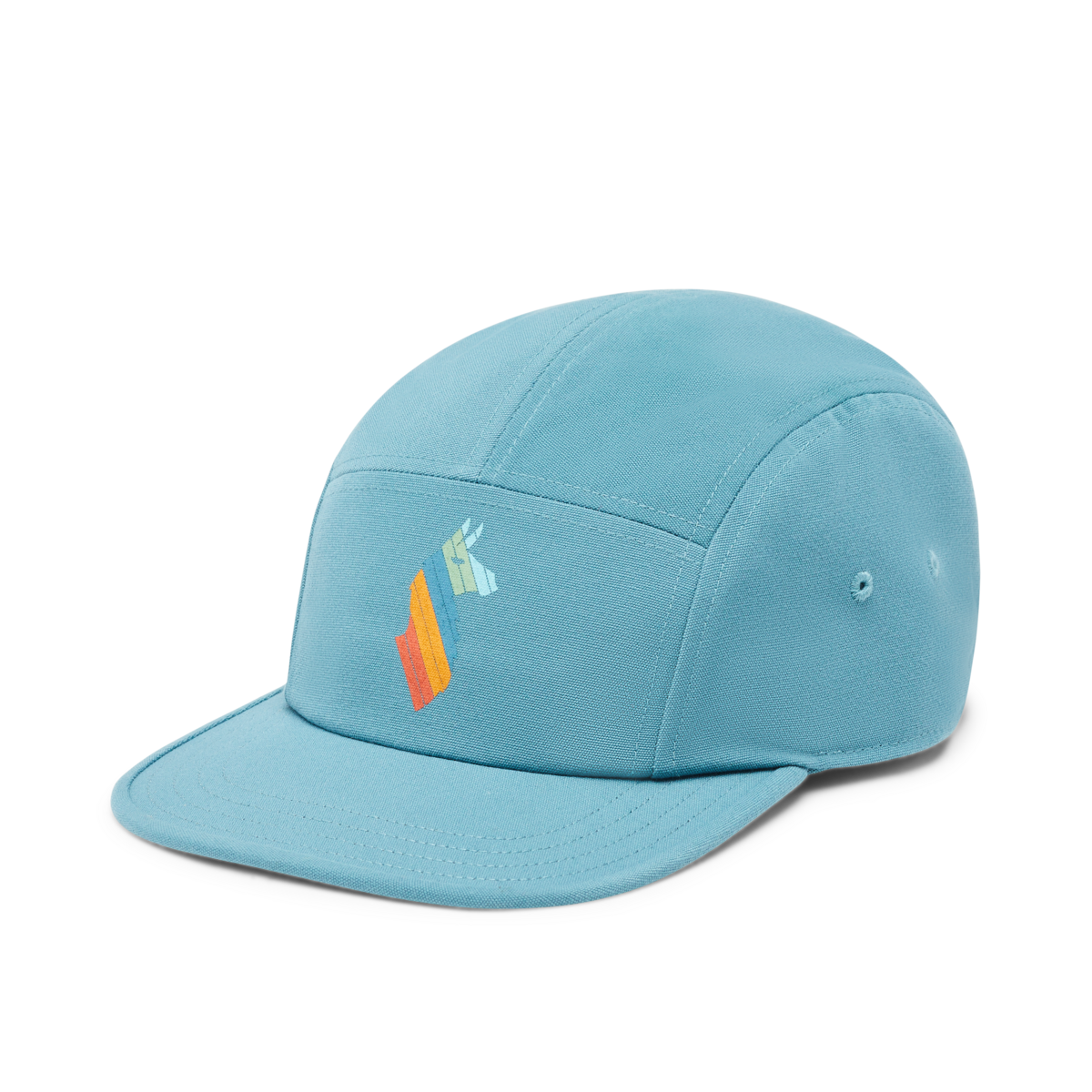Llama Stripes 5-Panel Hat — image 1