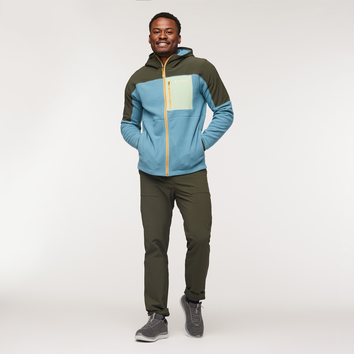 Abrazo Hooded Full-Zip Fleece Jacket - Men's — image 19