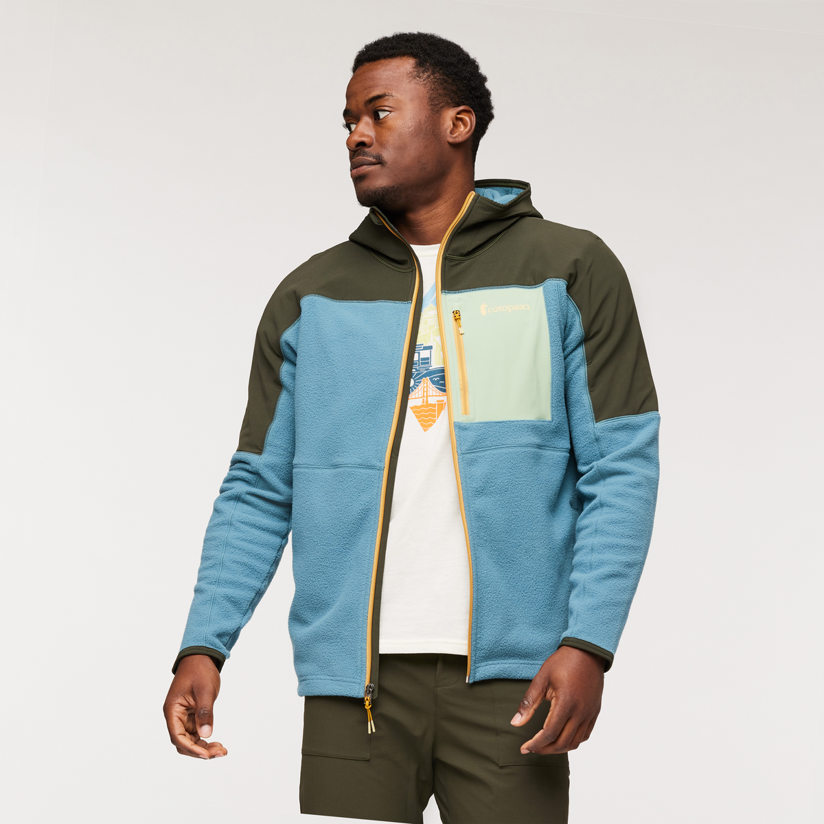 Abrazo Hooded Full-Zip Fleece Jacket - Men's — image 17