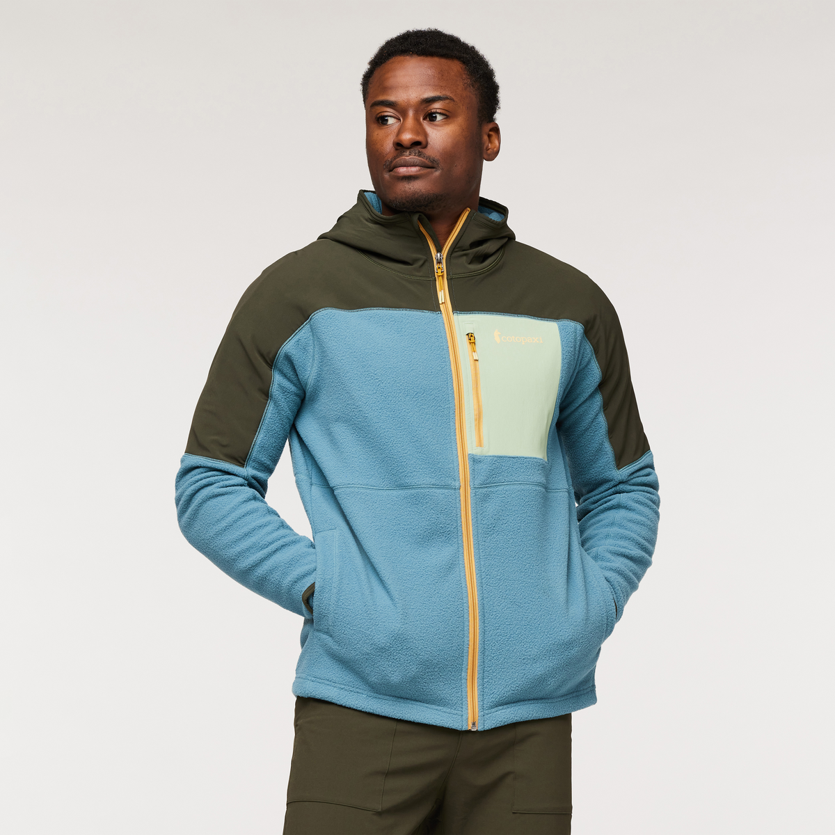 Abrazo Hooded Full-Zip Fleece Jacket - Men's — image 1