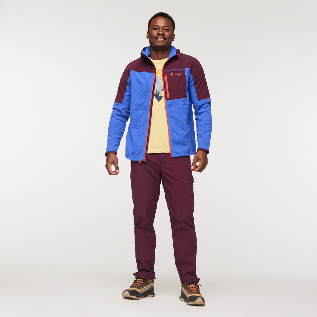 Abrazo Hooded Full-Zip Fleece Jacket - Men's — image 9