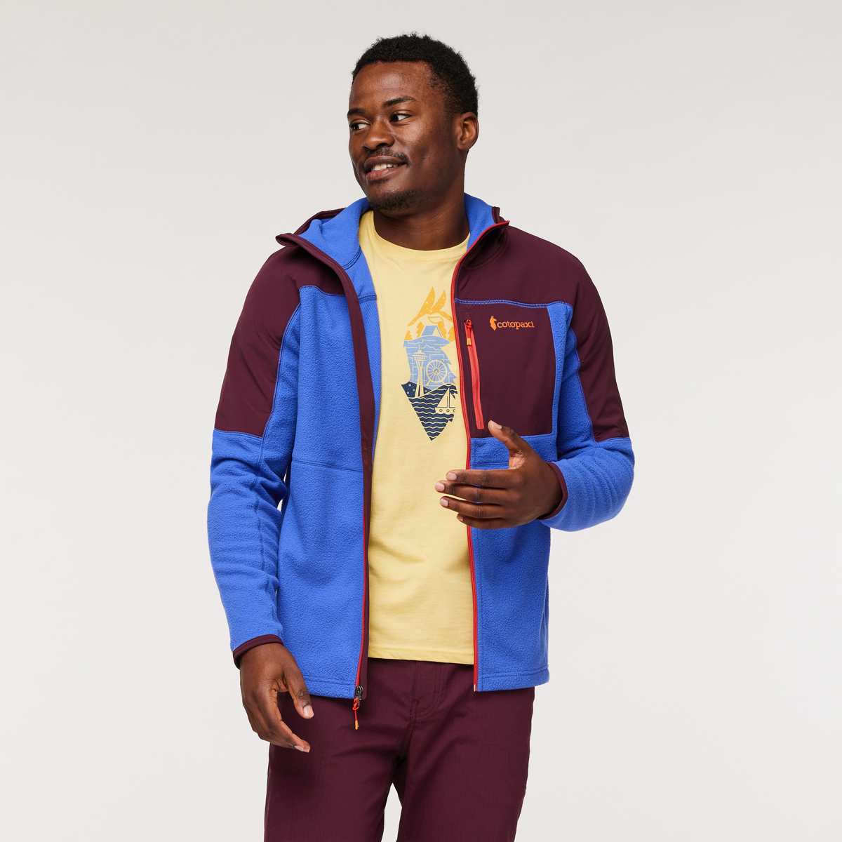 Abrazo Hooded Full-Zip Fleece Jacket - Men's — image 29