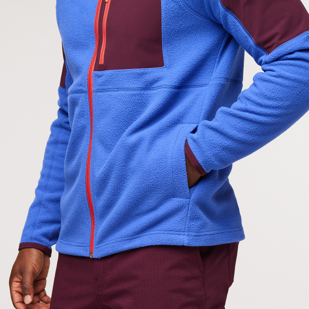 Abrazo Hooded Full-Zip Fleece Jacket - Men's — image 13