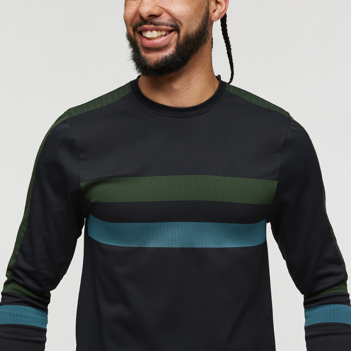 Debajo Seamless Baselayer Crew - Men's — image 11