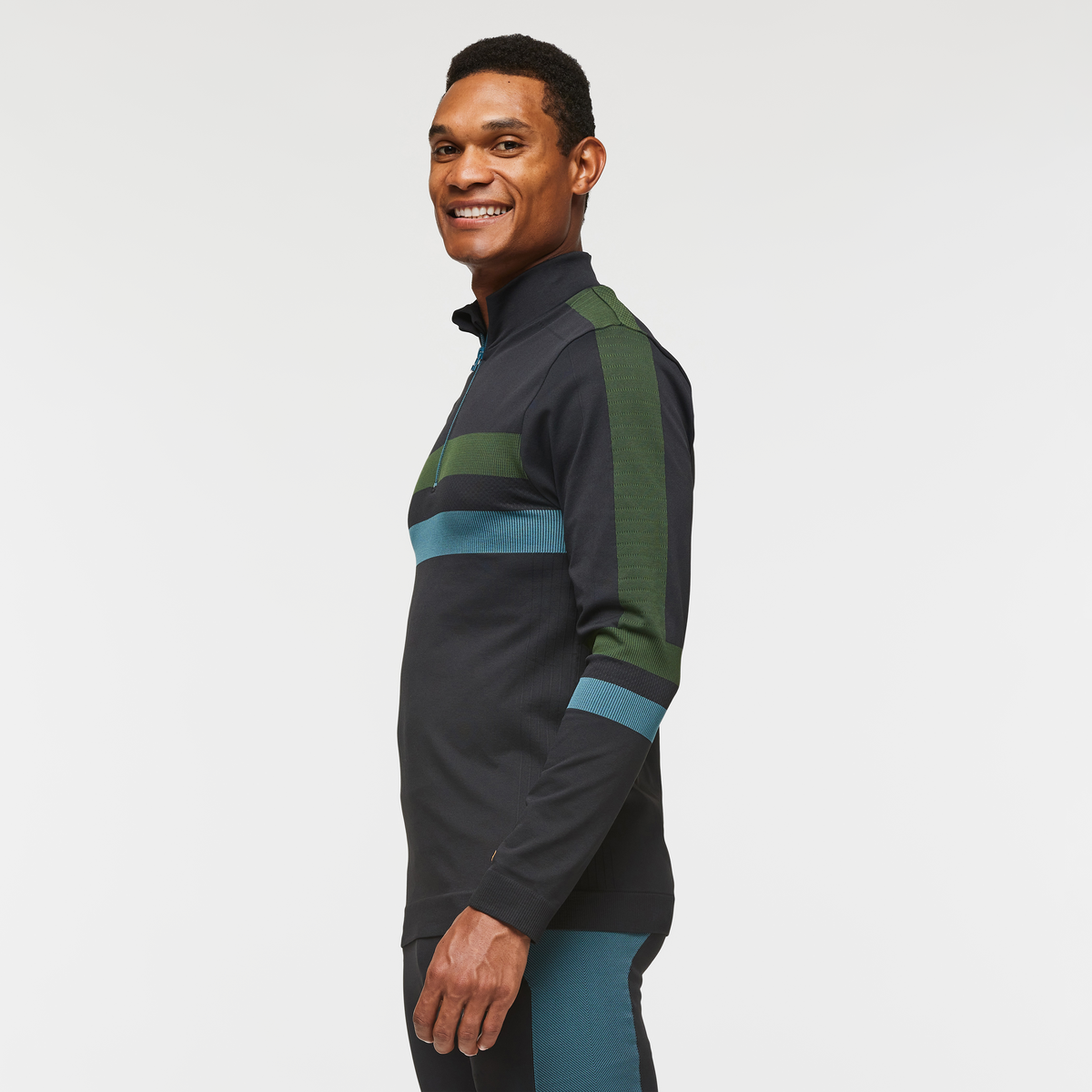 Debajo Seamless Baselayer Quarter-Zip - Men's — image 3