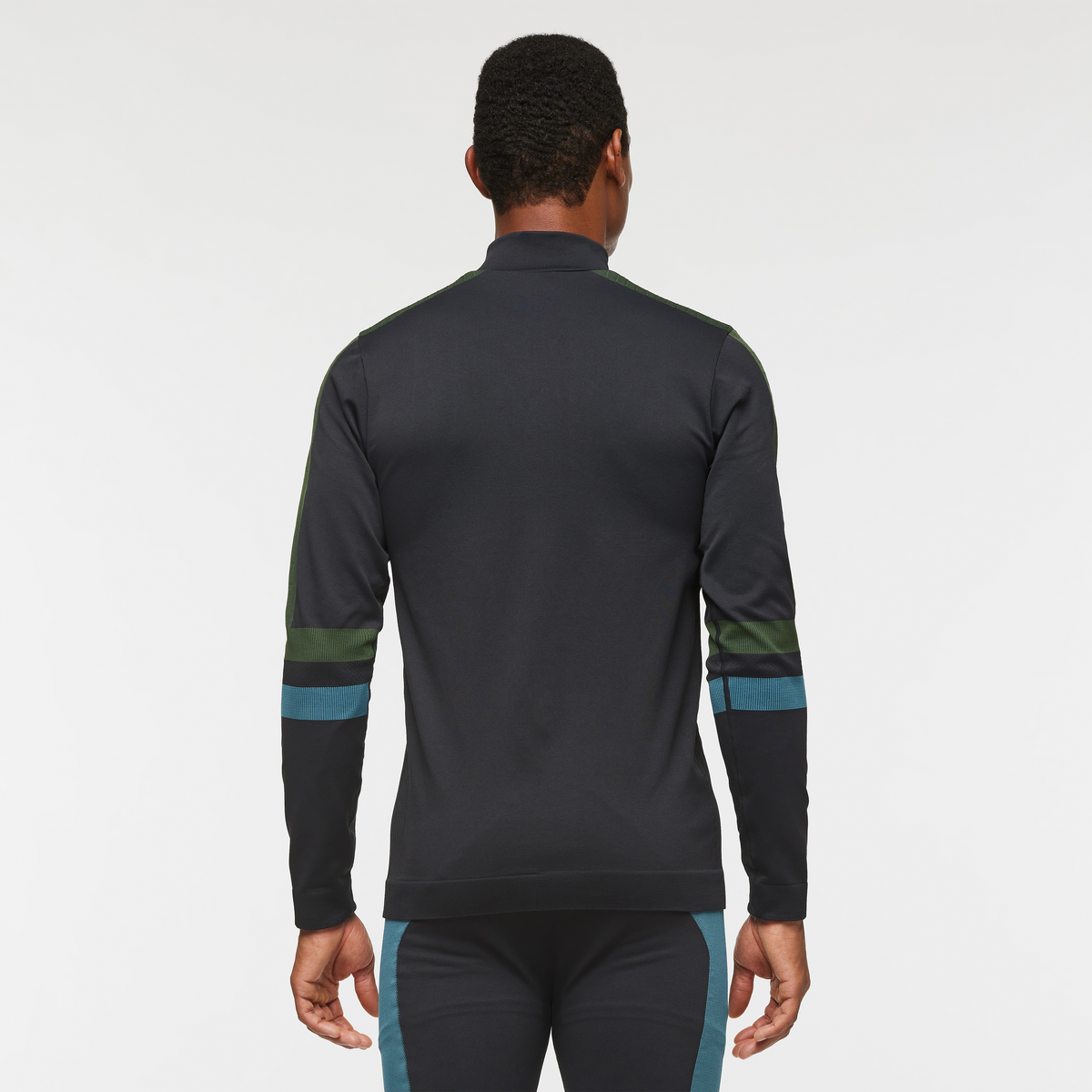 Debajo Seamless Baselayer Quarter-Zip - Men's — image 4
