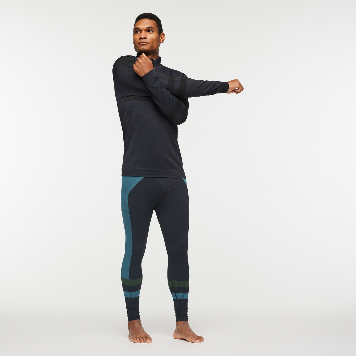 Debajo Seamless Baselayer Quarter-Zip - Men's — image 2