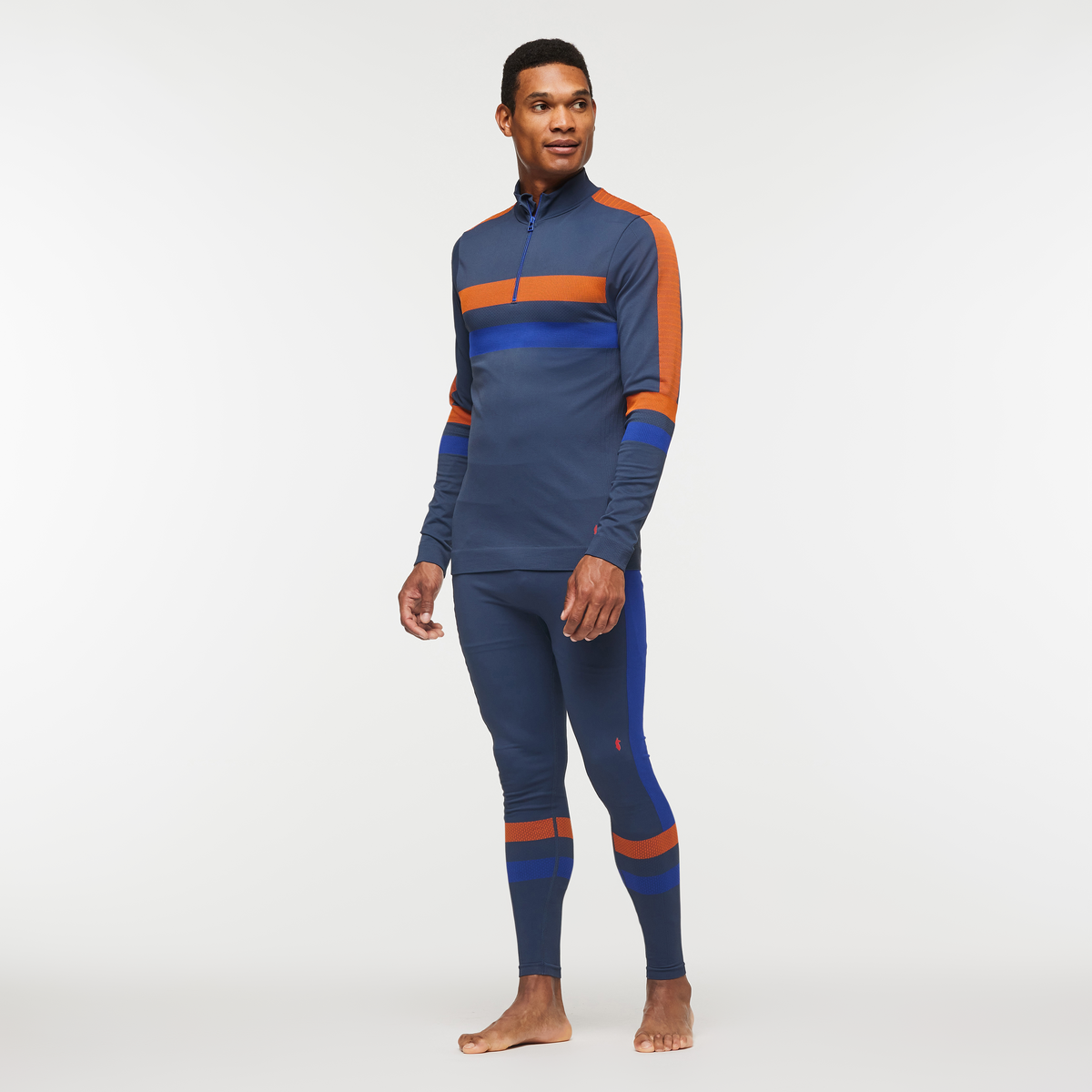Debajo Seamless Baselayer Quarter-Zip - Men's — image 7