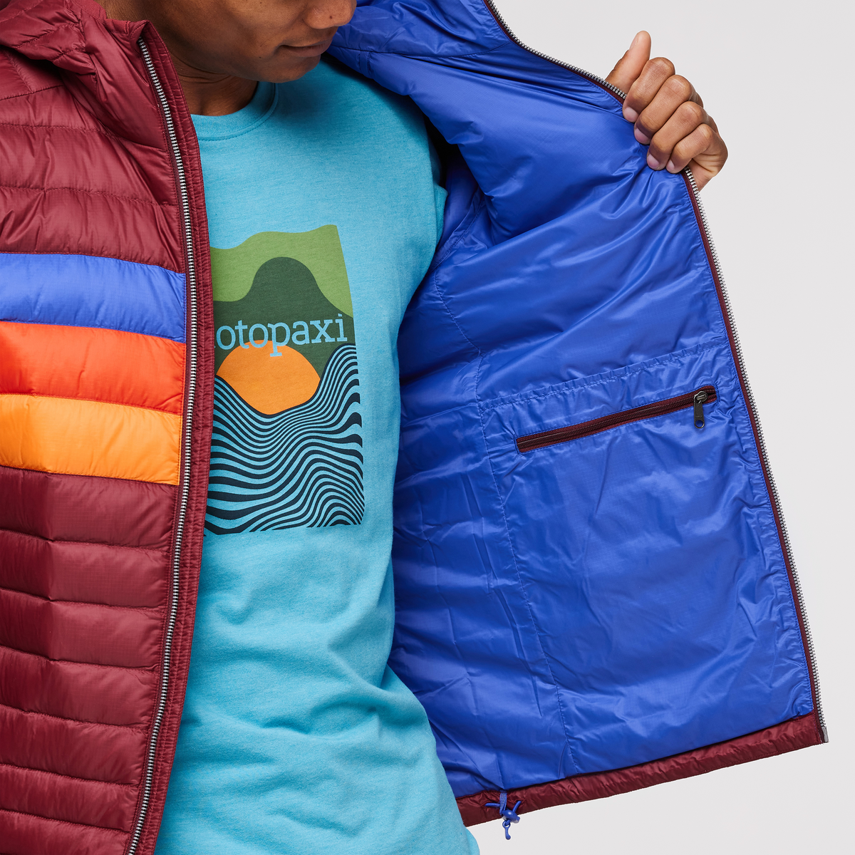 Fuego Hooded Down Jacket - Men's — image 21