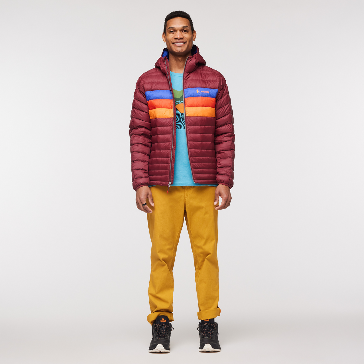 Fuego Hooded Down Jacket - Men's — image 16