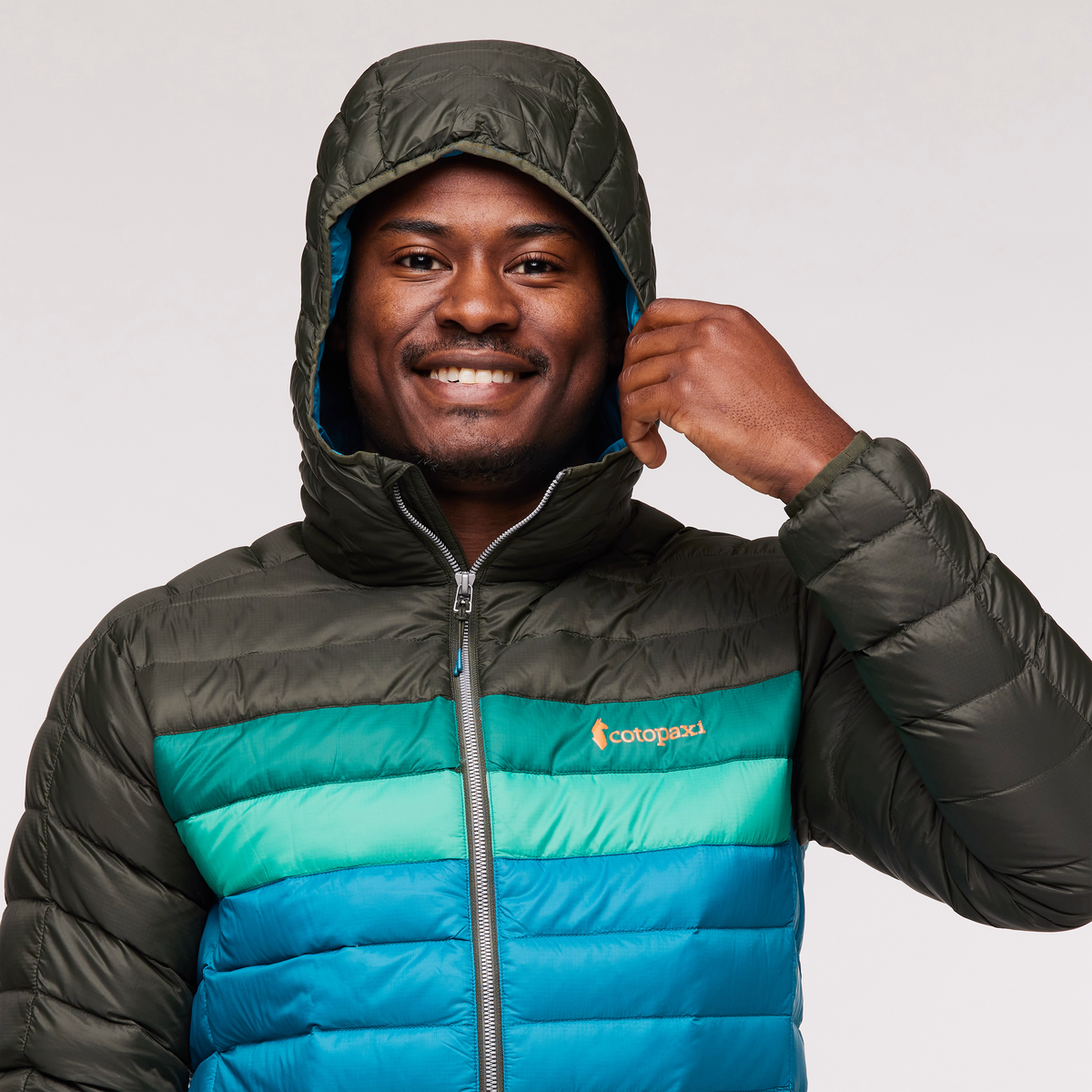 Fuego Hooded Down Jacket - Men's — image 12