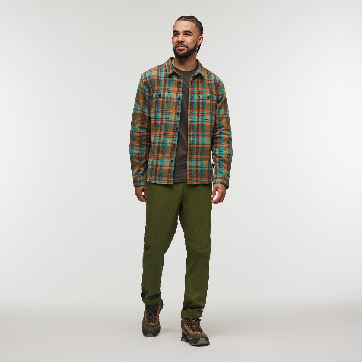 Mero Organic Flannel Shirt - Men's — image 17