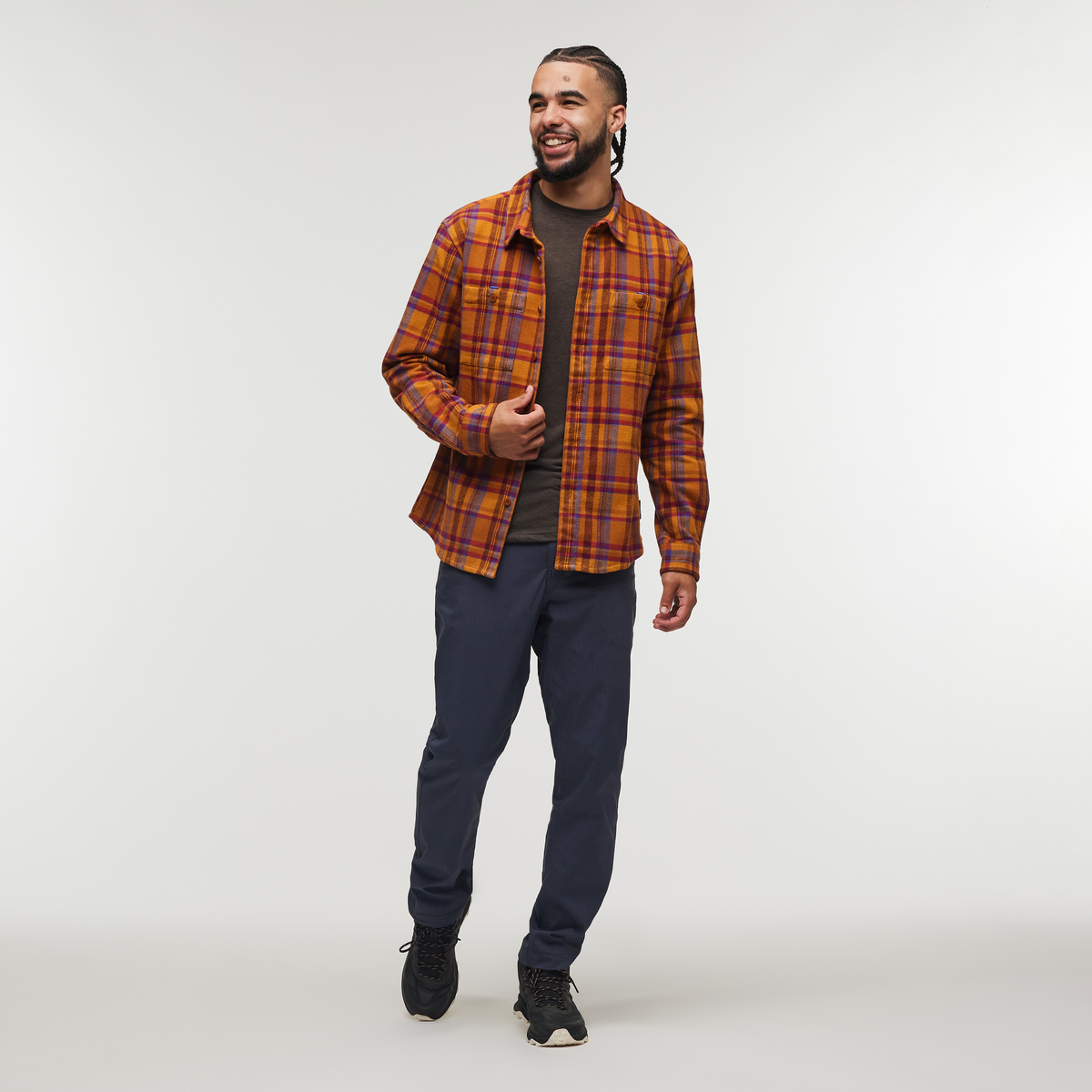 Mero Organic Flannel Shirt - Men's — image 23