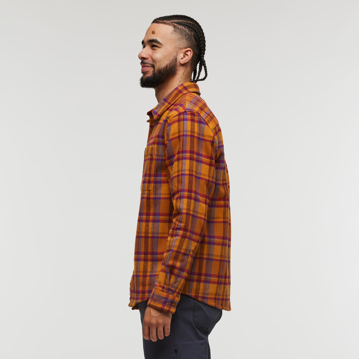 Mero Organic Flannel Shirt - Men's — image 24