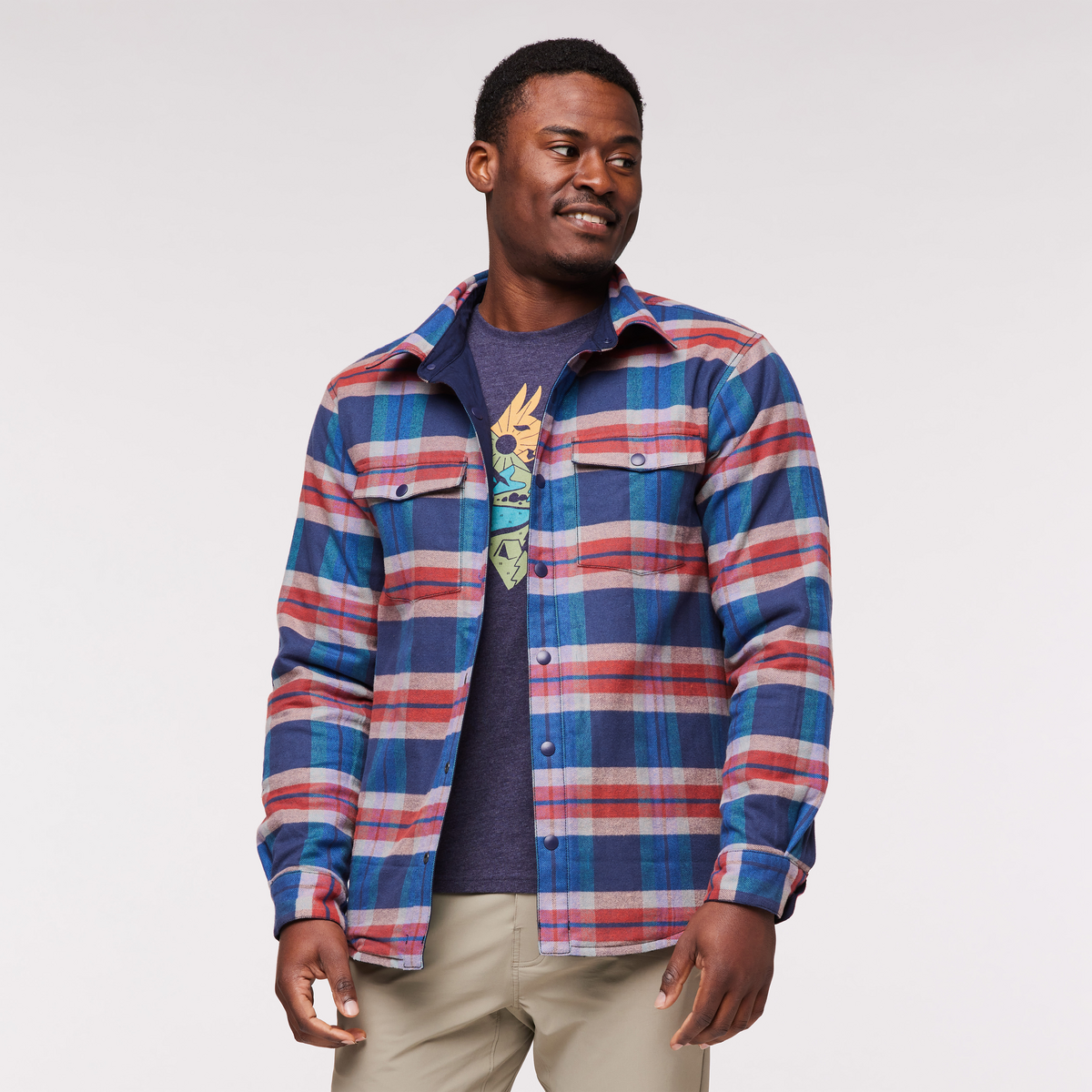 Salto Insulated Flannel Jacket - Men's — image 1