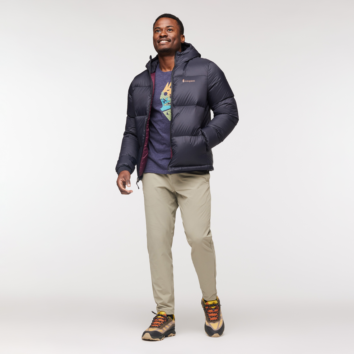 Solazo Down Hooded Jacket - Men's — image 9