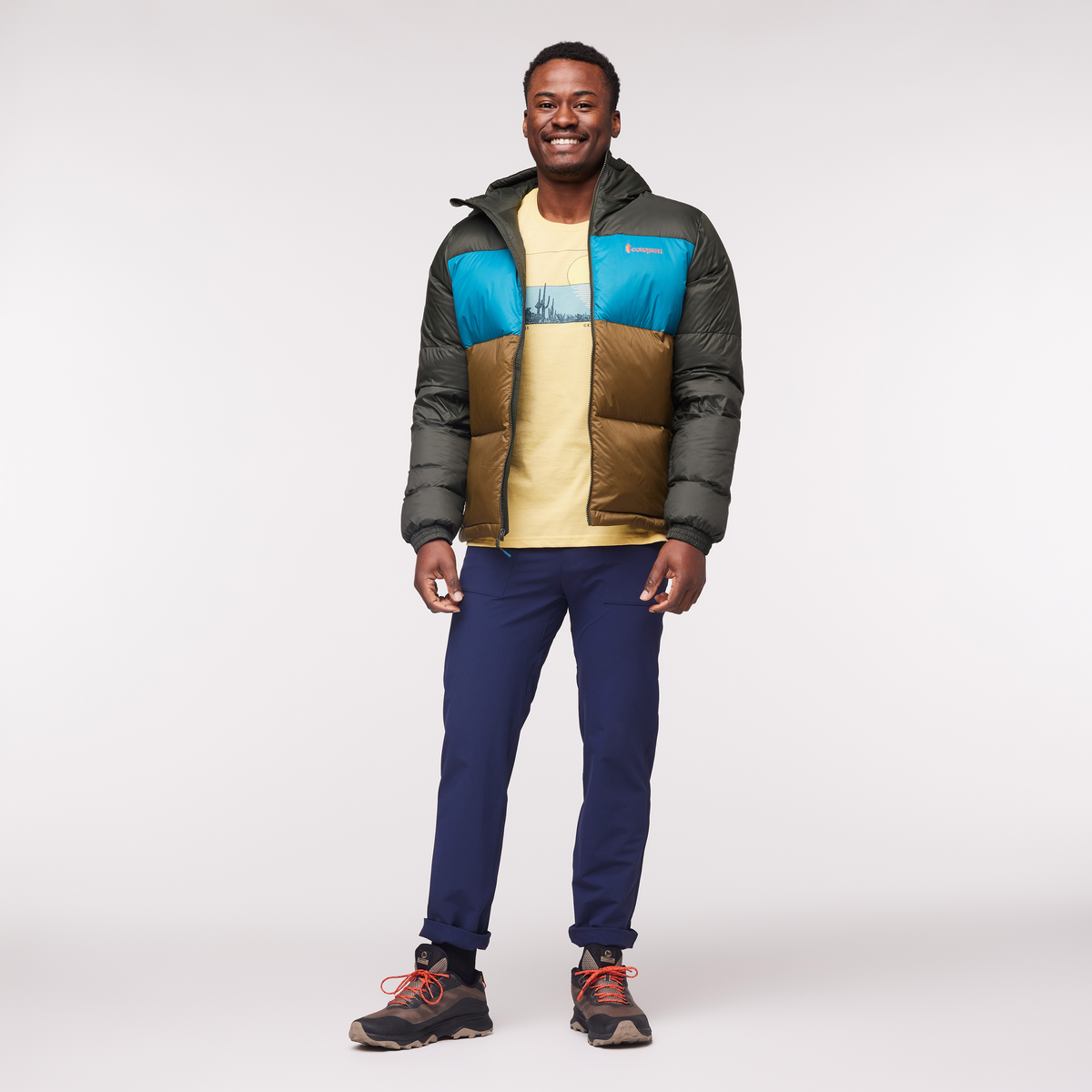 Solazo Down Hooded Jacket - Men's — image 27