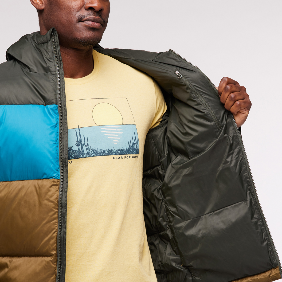 Solazo Down Hooded Jacket - Men's — image 30