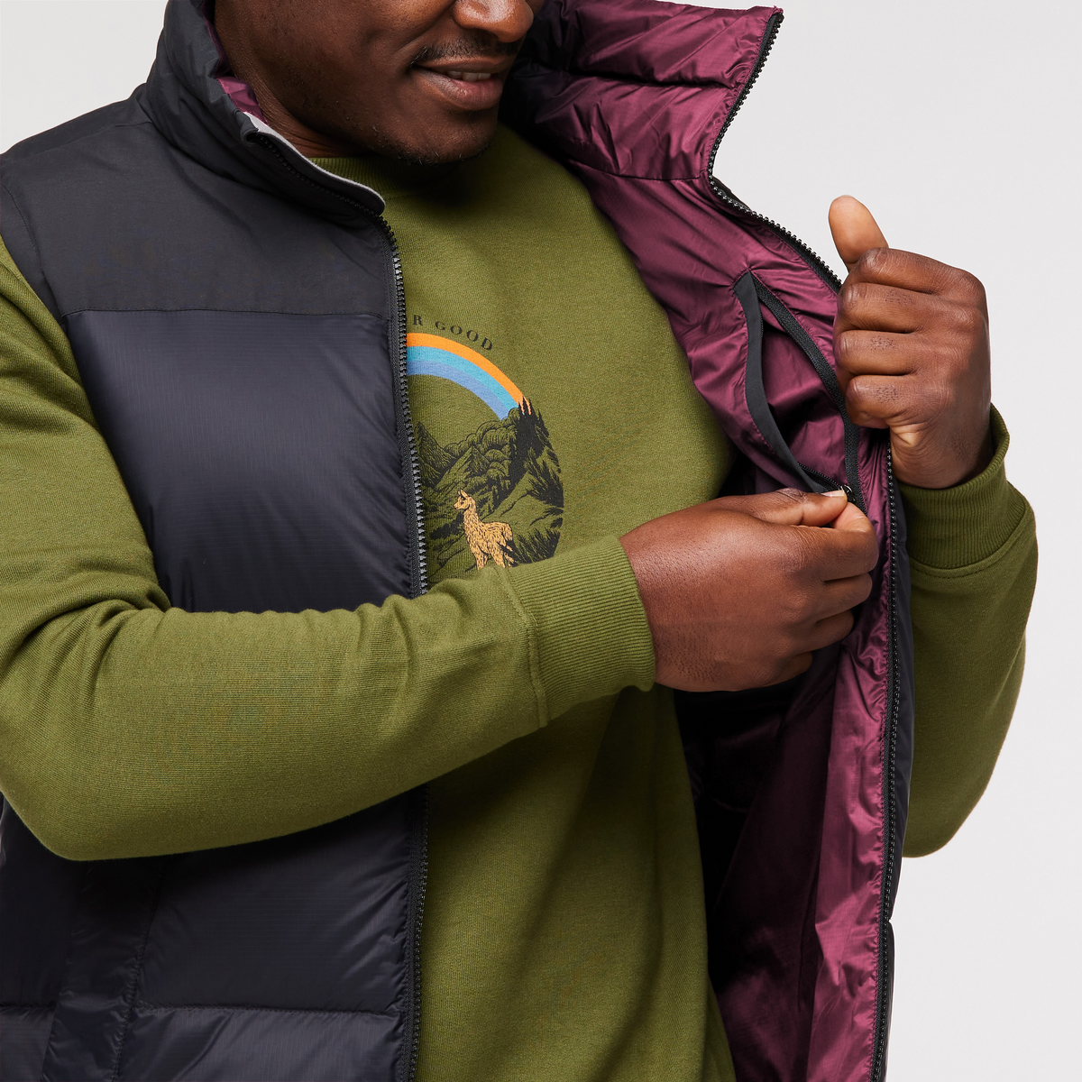 Solazo Down Vest - Men's — image 5