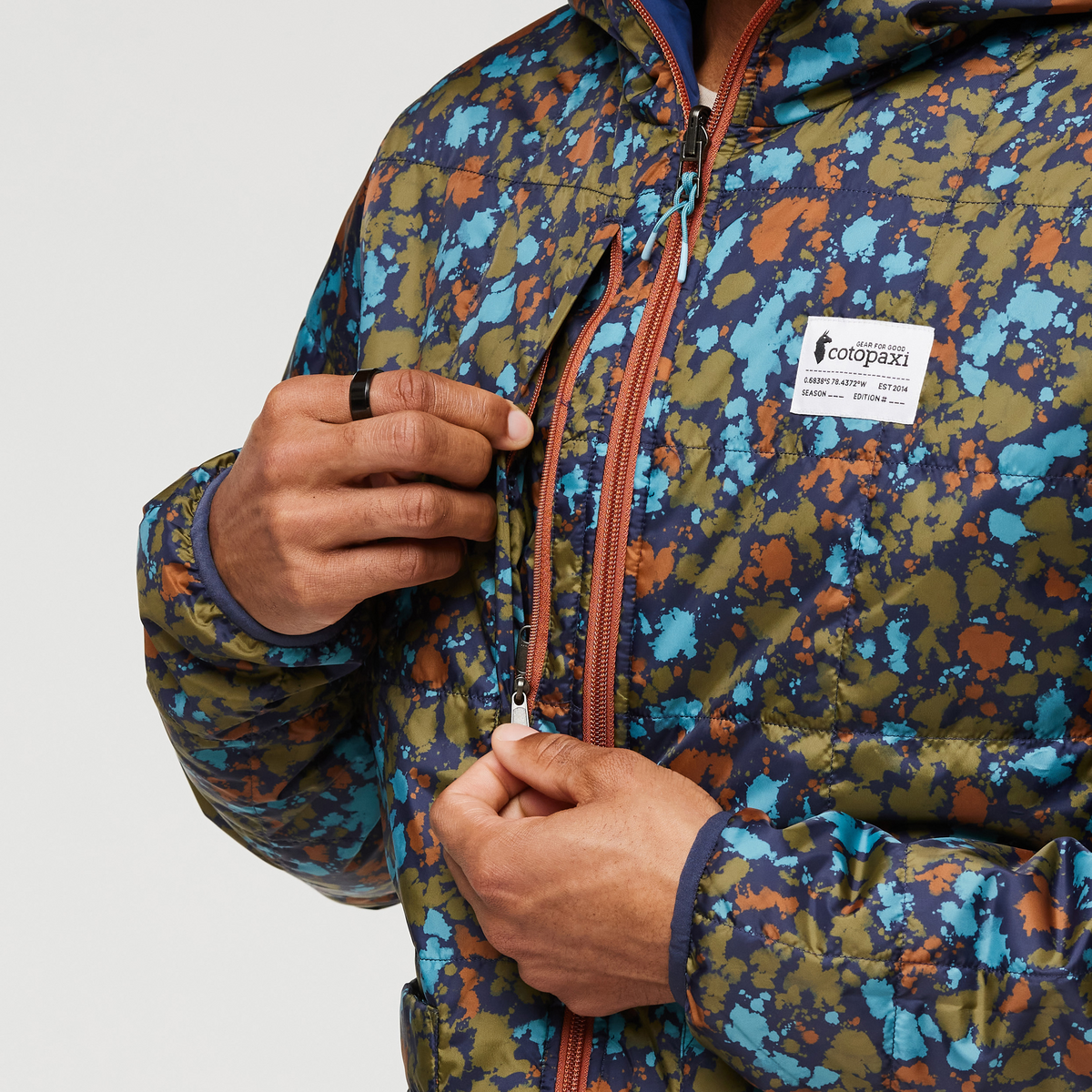 Teca Cálido Hooded Jacket - Print - Men's — image 6
