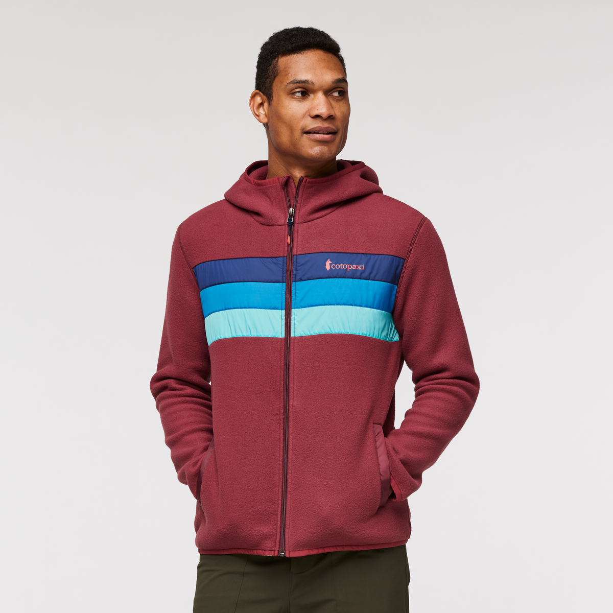 Teca Fleece Hooded Full-Zip Jacket - Men's — image 2