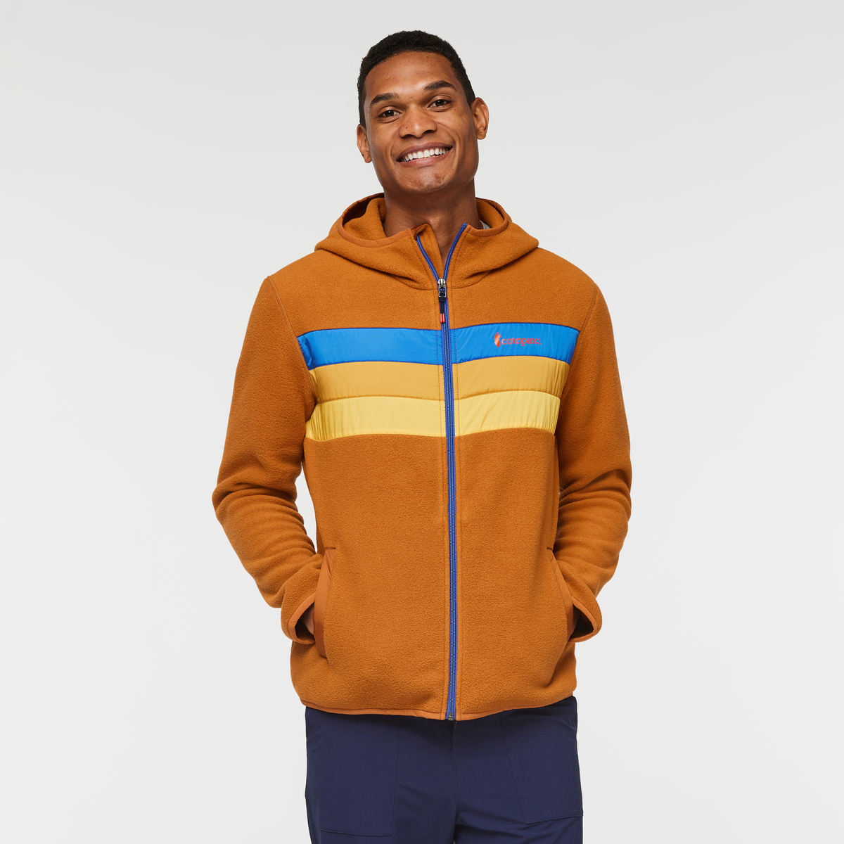 Teca Fleece Hooded Full-Zip Jacket - Men's — image 1