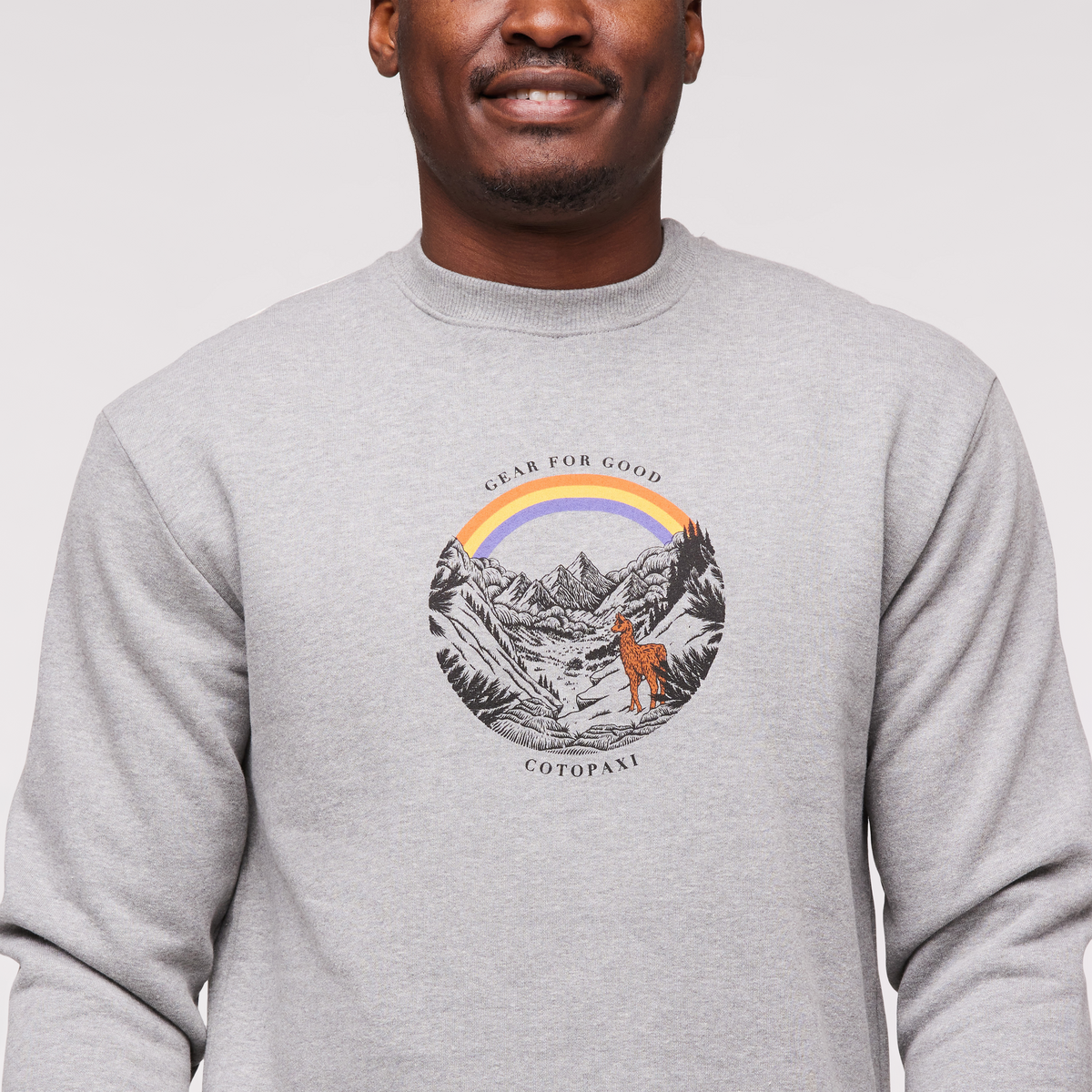 Traveling Llama Crew Sweatshirt - Men's — image 5