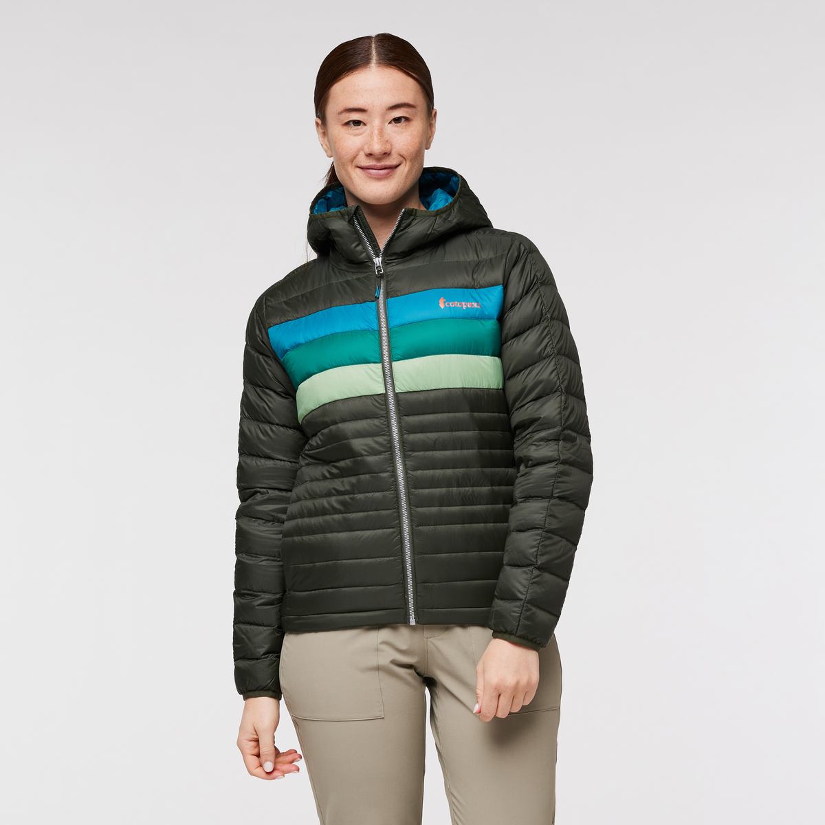 Fuego Hooded Down Jacket - Women's — image 16