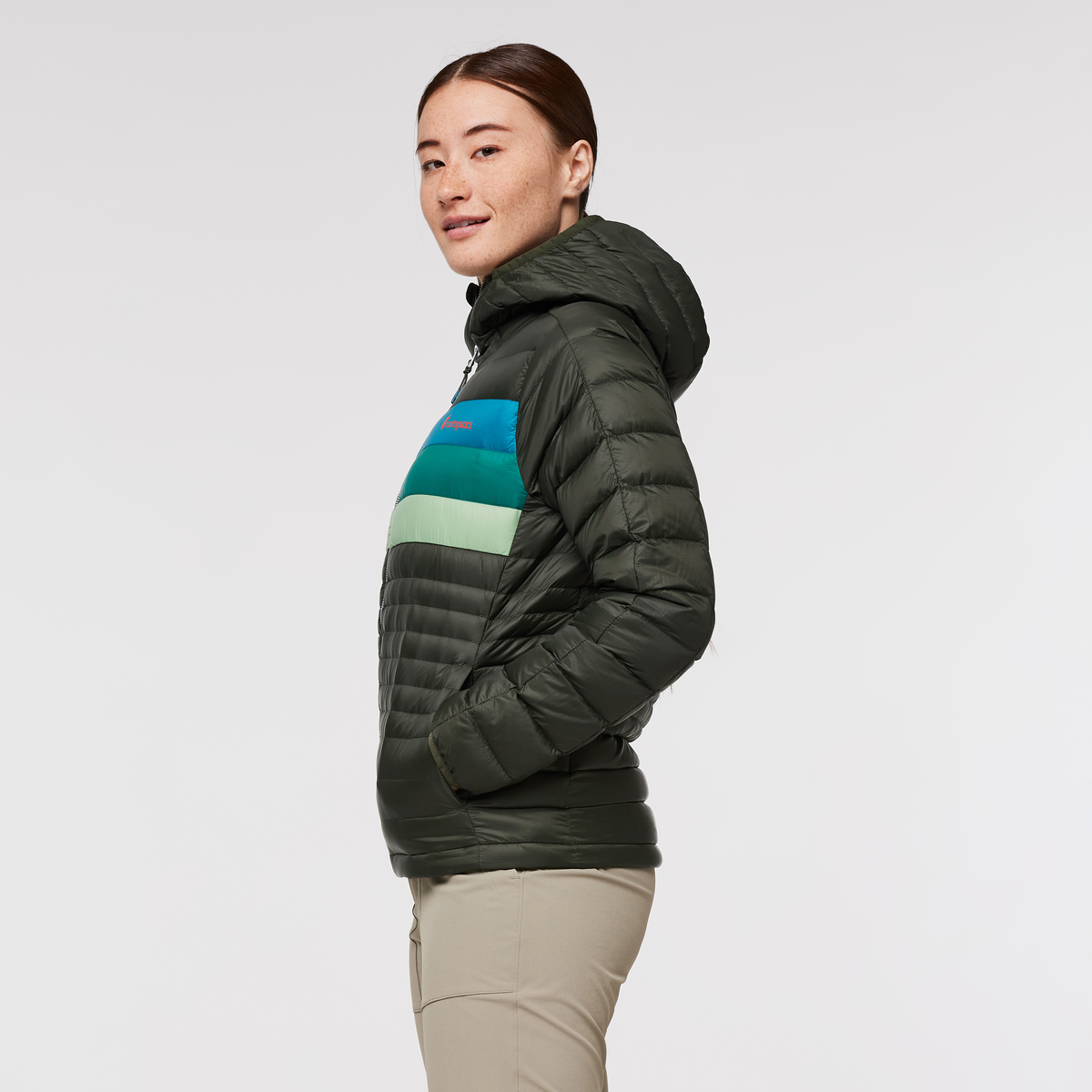 Fuego Hooded Down Jacket - Women's — image 18