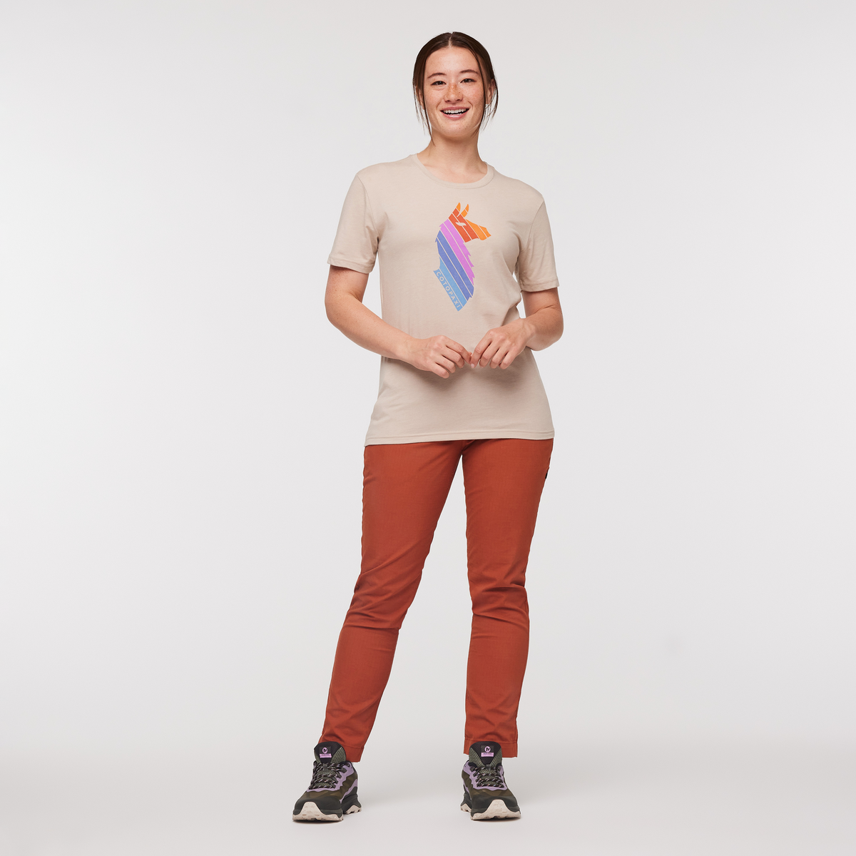 Llama Stripes T-Shirt - Women's — image 7