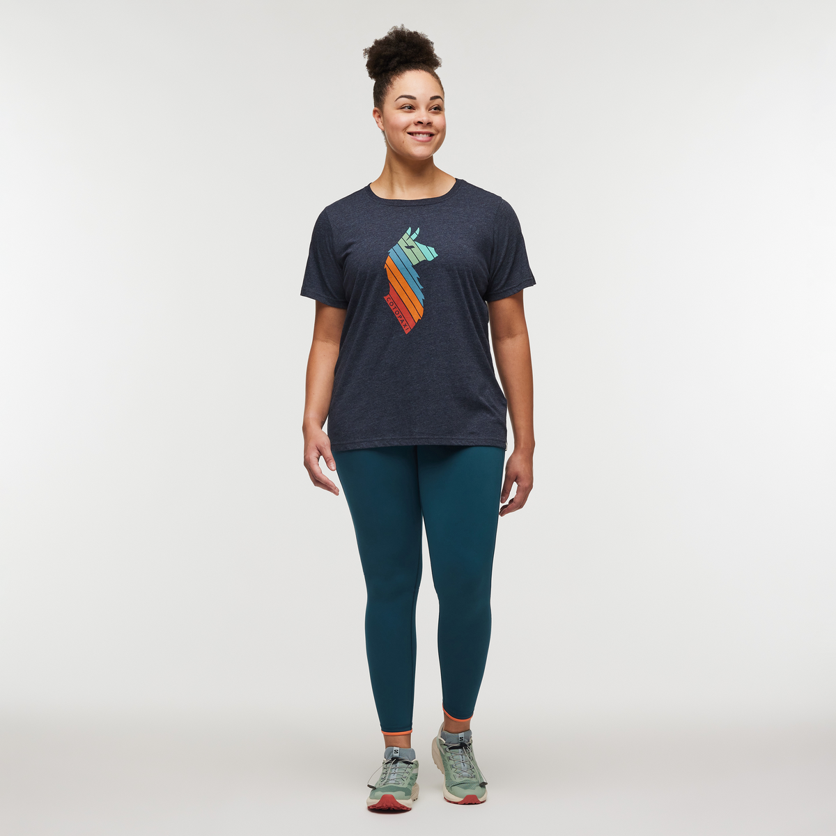 Llama Stripes T-Shirt - Women's — image 2